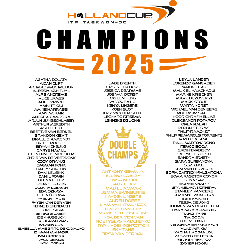 Pre-sale | HOLLAND CUP 2026 T-shirt